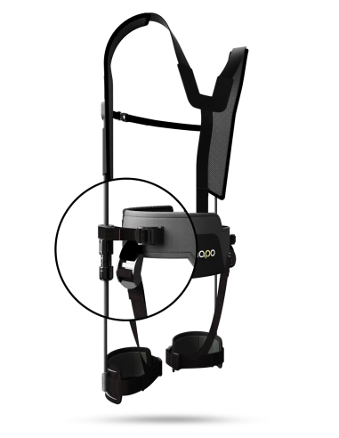 Exosquelette pour le dos Hapo BACK - hapo.eu